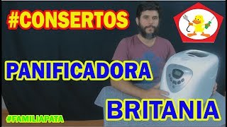 TROCA DE CORREIA DA PANIFICADORA BRITÂNIA  MAQUINA DE PAO [upl. by Chester]