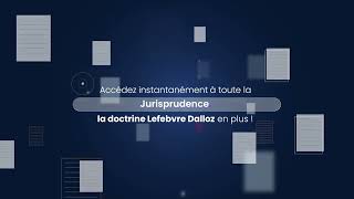 Jurisprudence  Toute la jurisprudence la doctrine Lefebvre Dalloz en plus [upl. by Esela]