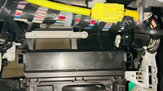 Toyota Corolla LE 2007 Cabin Air Filter replacement [upl. by Dogs]