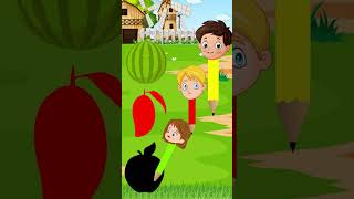 ফলের রং ভুল হয়ে গেছে 🍉 🥭 🍎  Bangla Cartoon  Bhuter Cartoon  Rupkother Golpo shorts 1 [upl. by Cud]