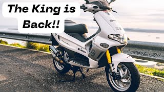 Unleashing Power Epic Ride on Gilera Runner 180cc PM Tunning Scooter [upl. by Enoek]