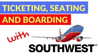 Southwest Airlines  How to board early amp how to get free drinks [upl. by Deloris710]