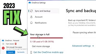 Fix OneDrive Storage Full in 2024  OneDrive Not Enough FREE Space [upl. by Lowe697]