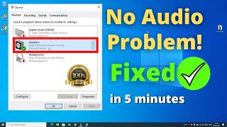 My Laptop Sound Not Working  How To Fix Windows 10 Laptop No Sound Not Working Problem [upl. by Osmond]