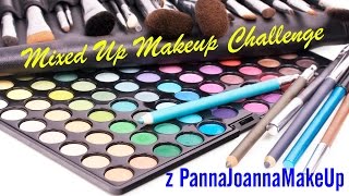 Mixed Up Makeup Challenge z PannaJoannaMakeup [upl. by Klemens]