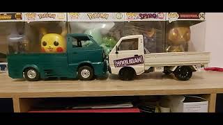 wpl d12 modified drift truck suzuki carry rc truck modded drift truck new to the channel [upl. by Rausch]