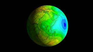 Geoid AnimationMap of Earths Gravity [upl. by Rana]