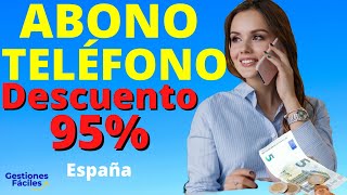 👉Como pedir el BONO SOCIAL TELEFONO 👍Abono telefonico Movistar ☎Ofertas Moviles Orange 💰Ayuda Social [upl. by Mcguire]