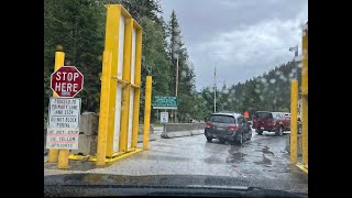 US 🇺🇸Canada 🇨🇦 International Border Crossing Border Road Alburgh VT [upl. by Adehsor801]