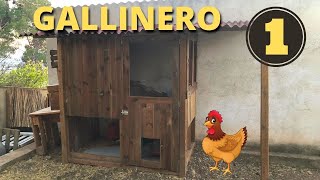 🐓 APRENDE Cómo hacer un GALLINERO DIY con maderas RECICLADAS para casa Recicleitor y familia [upl. by Orfurd]