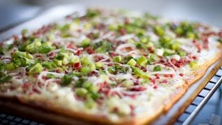 Low Carb Flammkuchen [upl. by Ayahsal]