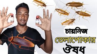 তেলাপোকা মারার ঔষধ  চায়না তেলাপোকা মারার ওষুধ  How to kill cockroach  ছোট তেলাপোকার ঔষধ telapoka [upl. by Neenej]