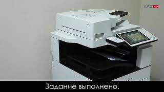 Как выполнить простое копирование на CANON imageRUNNER ADVANCE C3500 и C5500 [upl. by Ethbinium37]