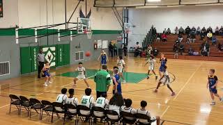 Gompers 94vs Taft Boys basketball 8th grade 12142023 [upl. by Tiffanle]