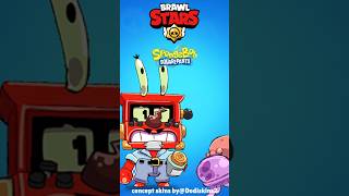 SPONGEBOB W BRAWL STARS 🤯 brawlstars supercellcreator brawl spongebob [upl. by Ydrah]