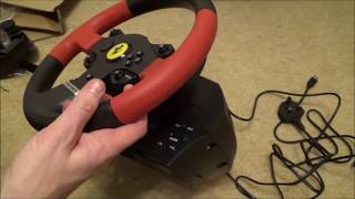 Unboxing the Thrustmaster T150 Ferrari Force Feedback Wheel for PS4 amp PS3 [upl. by Chalmer869]