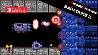 Arcade Archives BARADUKE 2 Gameplay Nintendo Switch [upl. by Diane]