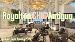 Royalton CHIC Antigua AdultsOnly New Resort Coming SPRING 2024 [upl. by Shornick]