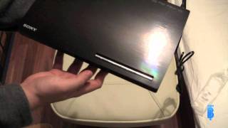 Sony Bluray Player BDPS185 Unboxing GermanDeutsch [upl. by Tinaret]