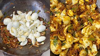 Boiled Egg Fry  Street Foods Tv [upl. by Maximilian]