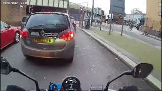 Riding through Rotherhithe tunnel part 2 biker motorcycle triumph trident [upl. by Enyawd519]