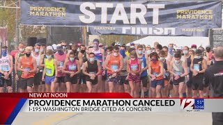 Providence Marathon cancelled citing quotchallengesquot including the Washington Bridge [upl. by Khalsa]