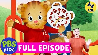 Daniel Tiger FULL EPISODE  Daniel’s New Friend MaxNew Friend at the Clock Factory ASL  PBS KIDS [upl. by Hutson]