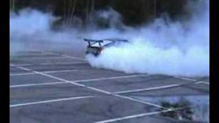 Porsche 928 supercharged burnout [upl. by Eycal]