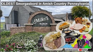 Miller’s Smorgasbord  Lancaster County Amish Country Buffet [upl. by Conant]