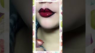 Black⚫ lip liner amijetomar3 bhoolbhulaiyaa3 lipstick [upl. by Klayman]