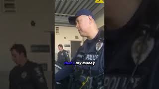 Cop gets caught stealing money [upl. by Wetzell]