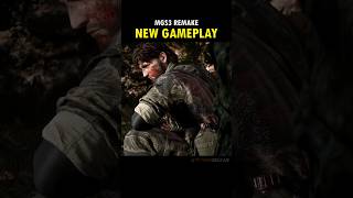 NEW MGS3 REMAKE GAMEPLAY 🐍 metalgearsolid shorts [upl. by Ahsilac113]