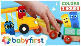 Toddler Learning Video  COLOR CREW  Songs Magic Toys amp More  Full Compilation  BabyFirst TV [upl. by Lilybel]