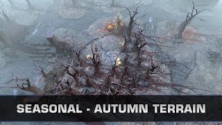 Dota 2 Fall 2016 Seasonal Terrain  Autumn [upl. by Anuahsed]