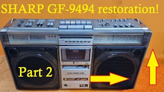 SHARP GF9494 Repair  part 2 [upl. by Sanburn]