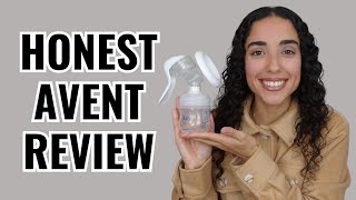 Philips Avent Comfort Manual Breast Pump Review [upl. by Adlog]