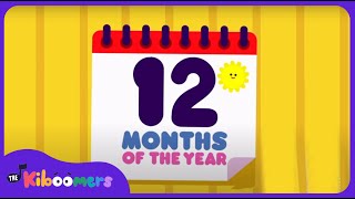 MONTHS OF THE YEAR  The Kiboomers PRESCHOOL SONGS amp NURSERY RHYMES FOR LEARNING shorts kidssongs [upl. by Yellek810]