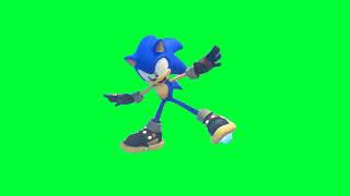 Sonic Prime Air Boots Green Screen [upl. by Maisey563]