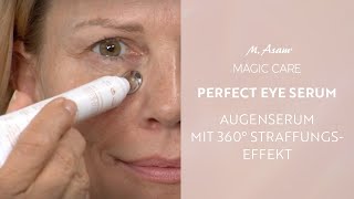 M Asam Magic Care Perfect Eye Serum  Augenserum mit 360° Straffungseffekt [upl. by Auka]