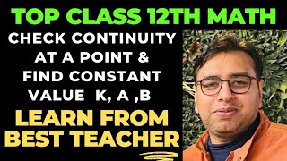 Continuity and Differentiability  Class 12 Math Chapter 5  NCERT  JEE MAIN ADVANCED cbse12thmath [upl. by Solokin892]