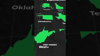 Whats Behind the Strange Shape of So Many US States [upl. by Wendi]