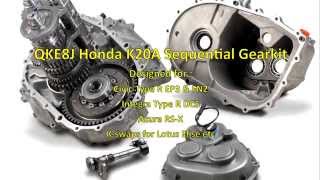 Quaife Honda Sequential Gearbox K20A QKE8J [upl. by Yardley]