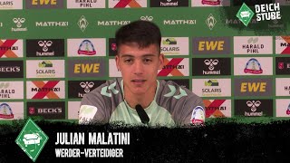 Julian Malatinis furioses Werder BremenStartelfDebüt in Hoffenheim „Es war verrückt“ [upl. by Nilrak]