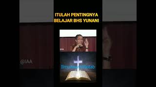 Kenapa Bahasa Yunani yesuskristus tuhan alkitab kristiani israel kasih gereja amen [upl. by Aitnahc207]