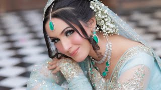 latest Bridal Makeup tutorial  Farah Salon [upl. by Donell]