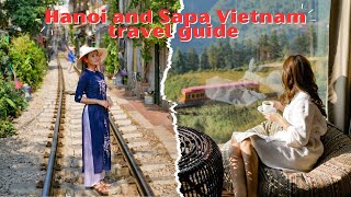 Hanoi and Sapa Vietnam travel guide itinerary and expenses  Jen Barangan [upl. by Neelhsa614]