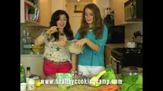 Healthy Cooking Camp Kelp Noodles [upl. by Corette]