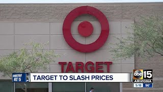 Target slashing prices in stores [upl. by Ymeon]