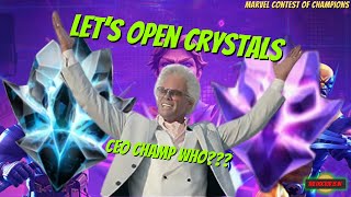 MCOC Crystal Opening 1x 7 Star CEO Crystal and More on Digital Shiny Prized Episode 171 [upl. by Areik]