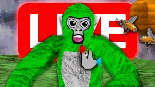 🔴 GORILLA TAG LIVE 100K STREAM🔴 MINIGAMES amp CODES [upl. by Tirrell]